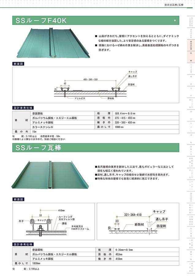 信和鋼板株式会社 建材カタログ Vol.4